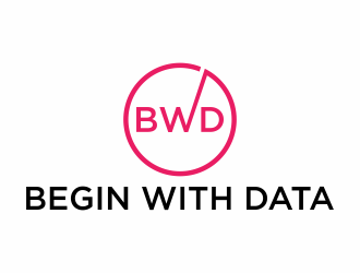 Begin With Data logo design by hopee