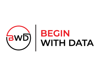 Begin With Data logo design by logogeek