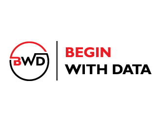 Begin With Data logo design by logogeek