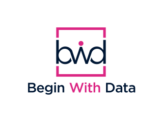 Begin With Data logo design by GassPoll