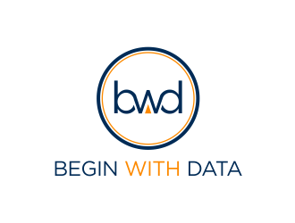 Begin With Data logo design by GassPoll