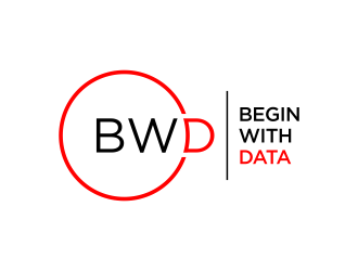 Begin With Data logo design by GassPoll