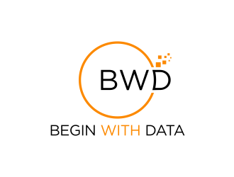 Begin With Data logo design by GassPoll