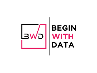 Begin With Data logo design by sodimejo