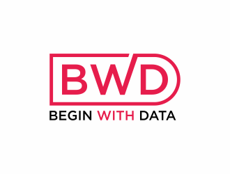 Begin With Data logo design by hidro