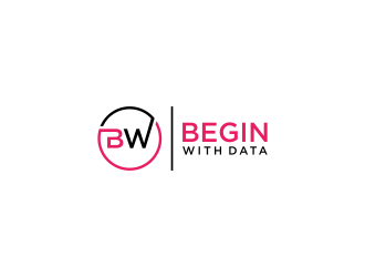 Begin With Data logo design by RIANW