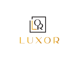 LUXOR logo design by logogeek