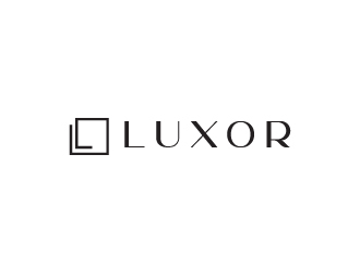 LUXOR logo design by logogeek