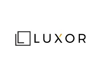 LUXOR logo design by logogeek