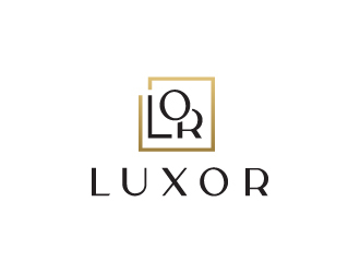 LUXOR logo design by logogeek