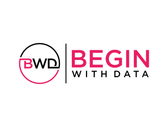 Begin With Data logo design by GassPoll