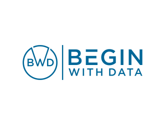 Begin With Data logo design by Humhum