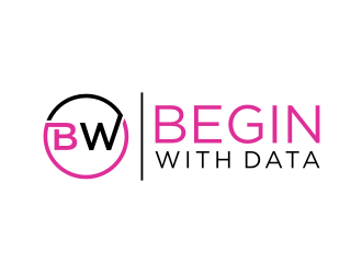 Begin With Data logo design by larasati