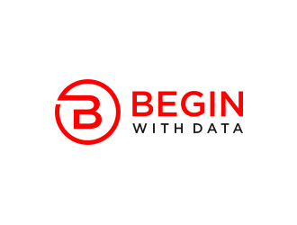 Begin With Data logo design by lintinganarto