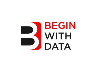 Begin With Data logo design by lintinganarto