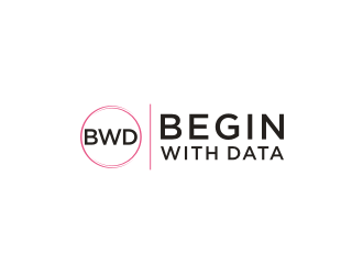 Begin With Data logo design by RatuCempaka