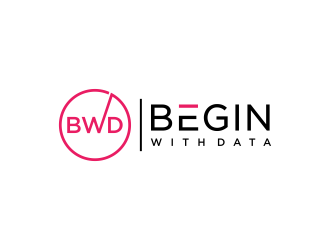 Begin With Data logo design by Barkah