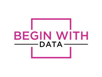 Begin With Data logo design by larasati