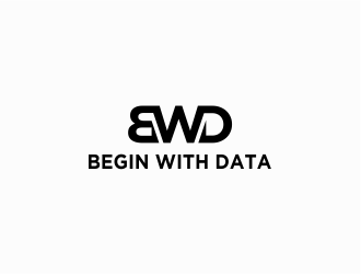 Begin With Data logo design by krisnabrilliant