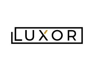 LUXOR logo design by logogeek