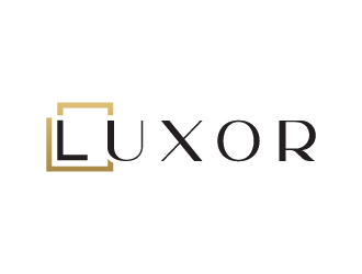 LUXOR logo design by logogeek