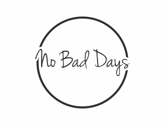 No Bad Days logo design by InitialD