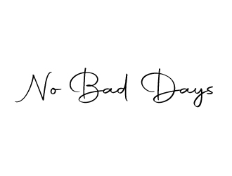 No Bad Days logo design by Suvendu