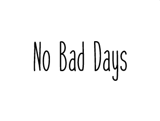 No Bad Days logo design by Suvendu