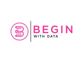 Begin With Data logo design by Raynar