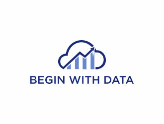 Begin With Data logo design by kaylee