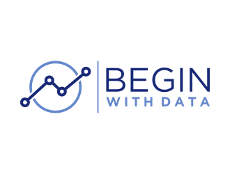 Begin With Data logo design by GassPoll