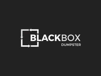 Black Box Dumpster logo design by langitBiru