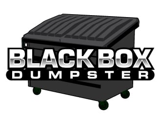 Black Box Dumpster logo design by ElonStark