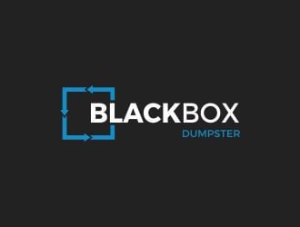 Black Box Dumpster logo design by langitBiru