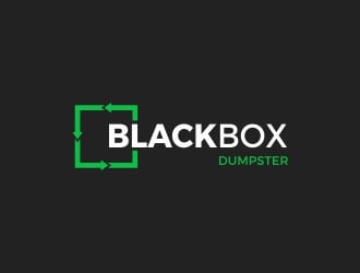 Black Box Dumpster logo design by langitBiru