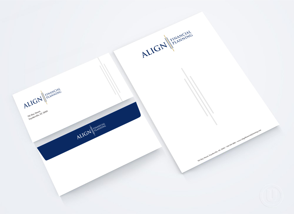 Align Financial Planning logo design by zizze23