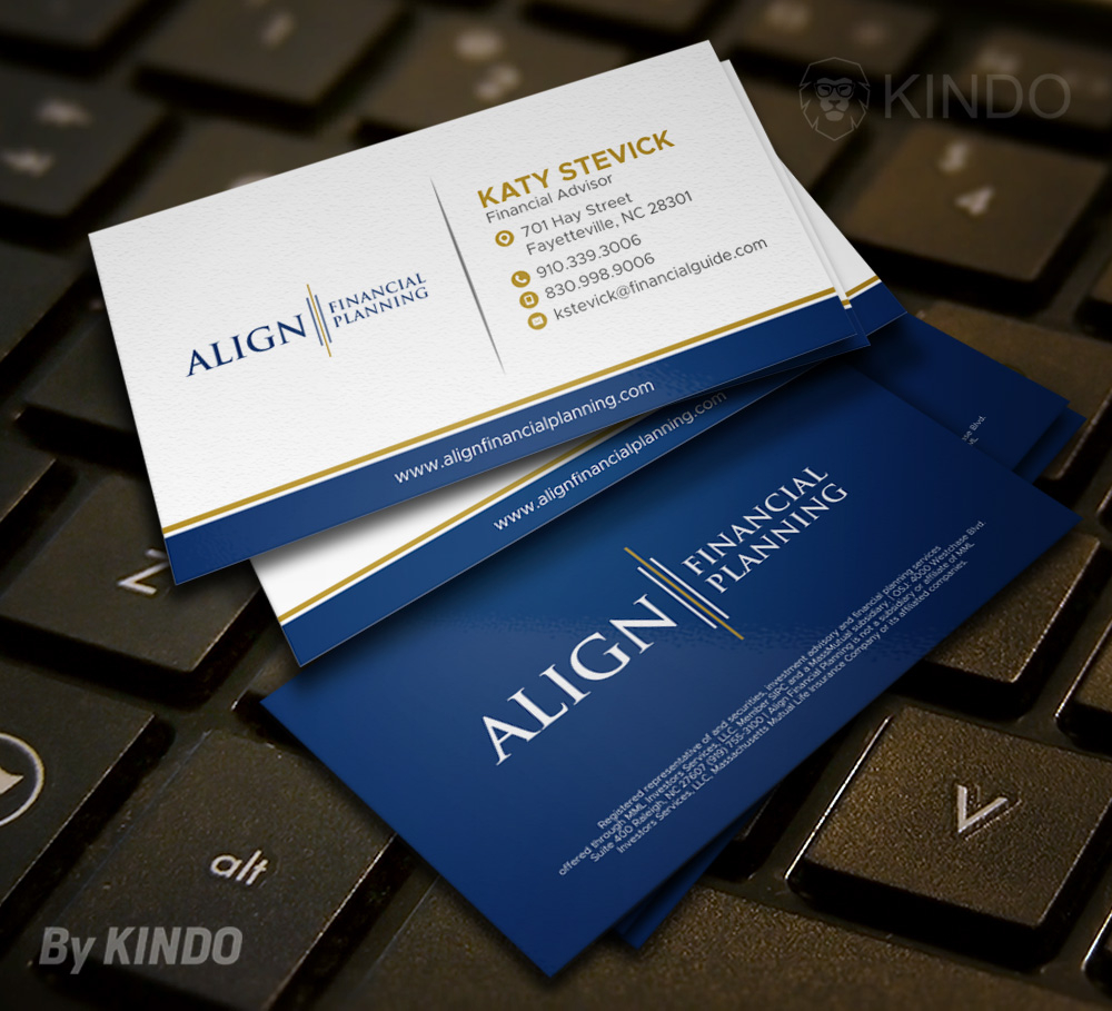 Align Financial Planning logo design by Kindo