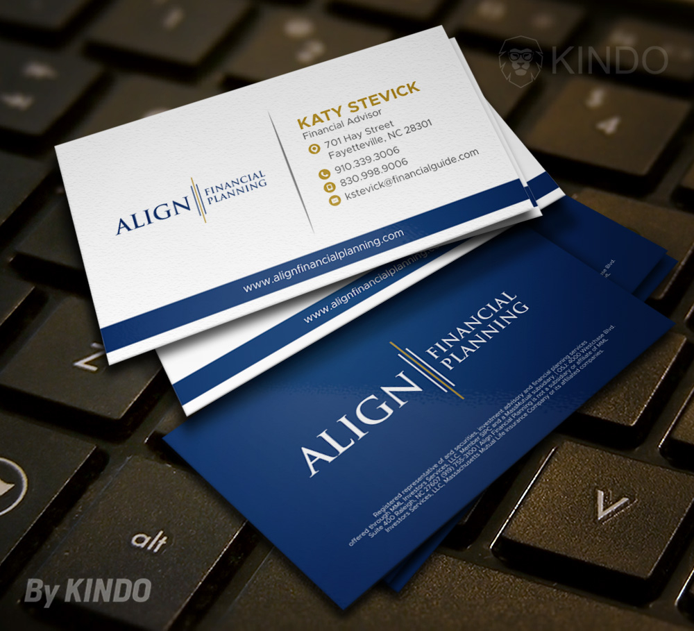 Align Financial Planning logo design by Kindo