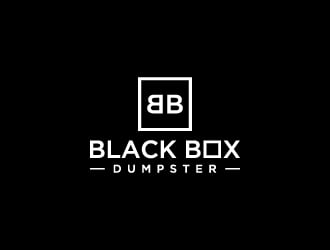 Black Box Dumpster logo design by wongndeso