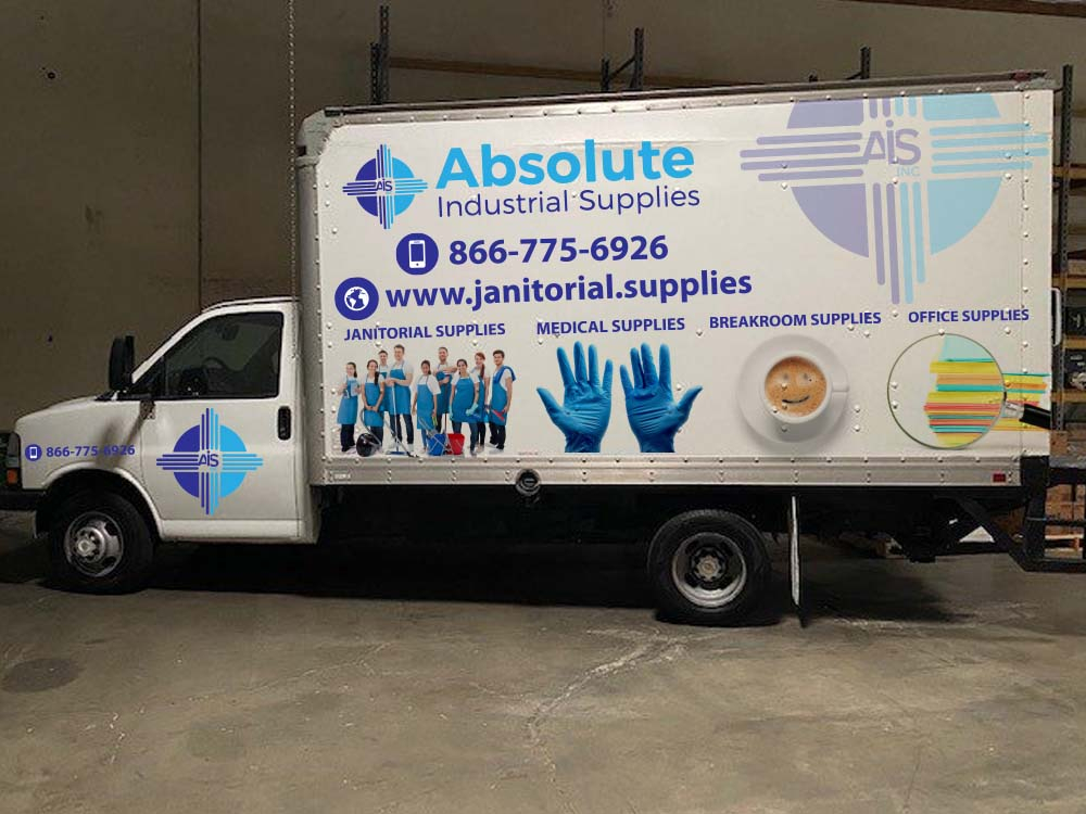 Absolute Industrial Supplies Inc.  logo design by bulatITA