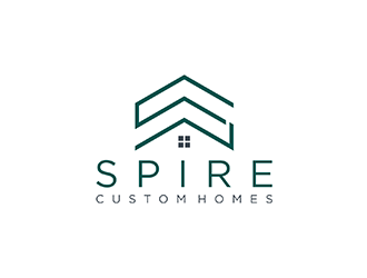 Spire Custom Homes logo design by ndaru