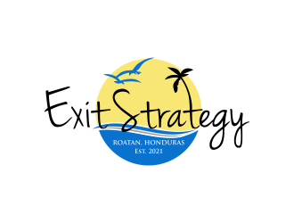 Exit Strategy  logo design by Barkah