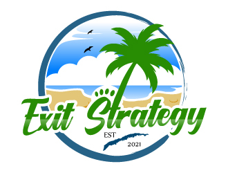 Exit Strategy  logo design by Suvendu