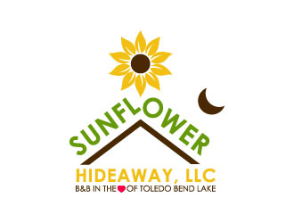 Sunflower Hideaway, LLC logo design by aryamaity