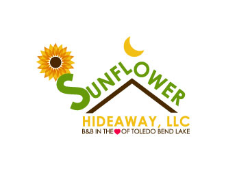 Sunflower Hideaway, LLC logo design by aryamaity