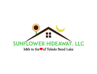 Sunflower Hideaway, LLC logo design by aryamaity