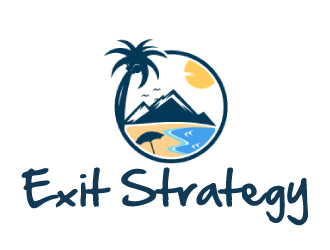 Exit Strategy  logo design by ElonStark