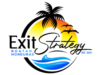 Exit Strategy  logo design by MAXR