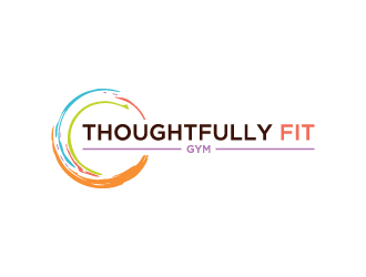 Thoughtfully Fit Gym logo design by wongndeso