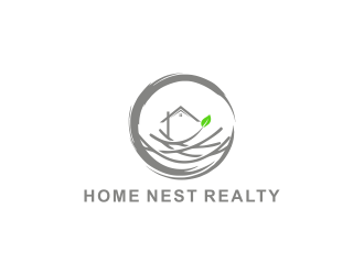 Home Nest Realty logo design by Barkah